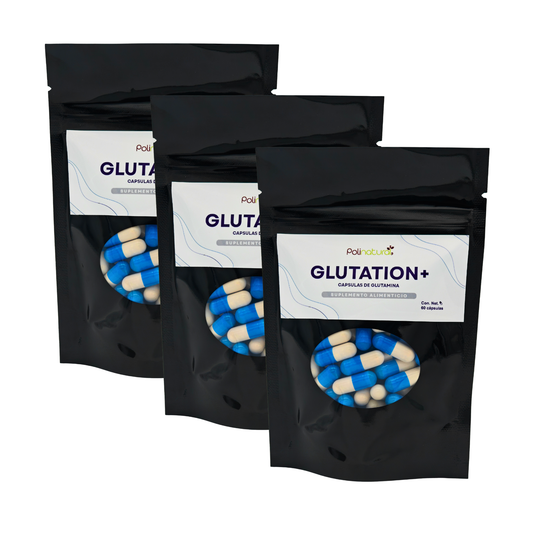Glutation+ 180 capsulas Glutamina