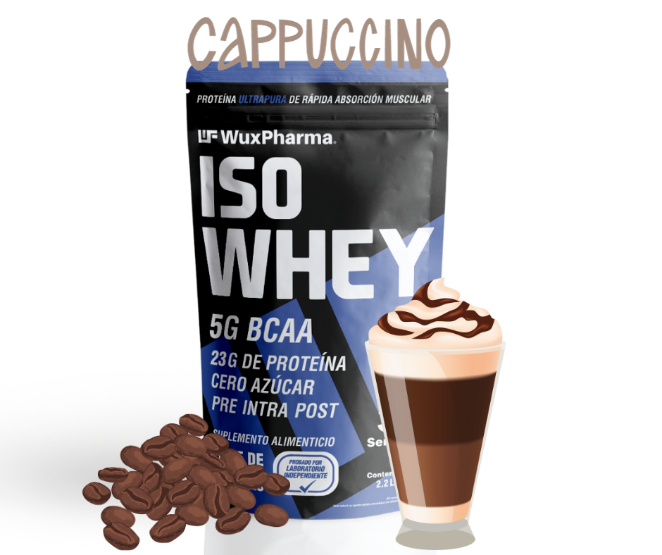 Proteína ISO WHEY Ultrapura de rápida Absorción muscular Cero Azúcar